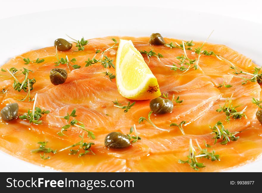 Salmon Carpaccio