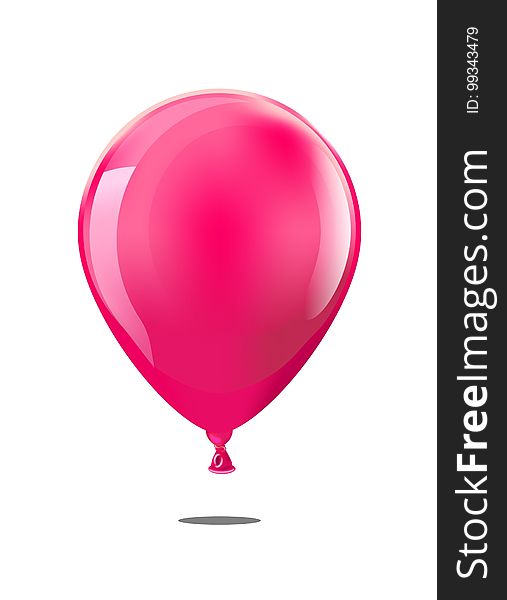 Pink, Red, Balloon, Heart