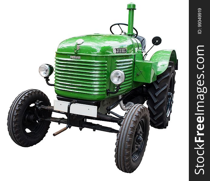 Tractor, Agricultural Machinery, Motor Vehicle, Vehicle