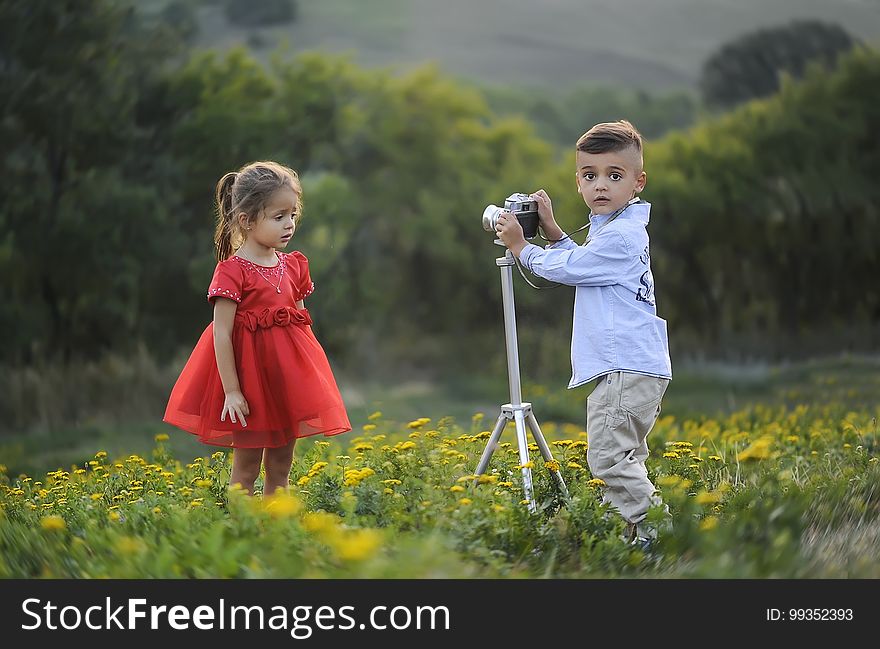 People, Photograph, Plant, Child