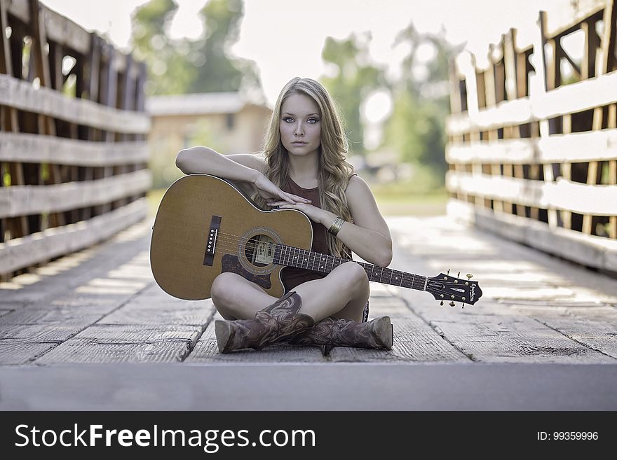 Photography, Musical Instrument, Girl, Plucked String Instruments