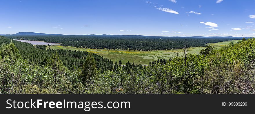 View of Lake Mary from the edge of Anderson Mesa. The Arizona National Scenic Trail Anderson Mesa Passage &#x28;AZT-30&#x29; traverses Anderson Mesa in the Lake Mary area southeast of Flagstaff. The passage begins northwest of Mormon Lake, crosses Lake Mary Road near Pinegrove Campground, and ascends Anderson Mesa, passing near several small wetlands on its way to Marshall Lake, the most well-known of these magical and important wildlife habitats. Between Vail and Prime Lakes, the trail skirts around observatory facilities to the edge of the mesa, providing a stunning panoramic view of Lake Mary. On Coconino National Forest maps, the Arizona Trail is labeled as trail number 87 for its entire traversal of the Forest. This photo was taken in August 2017 by Deborah Lee Soltesz during a day hike from Marshall Lake to a point just west of Vail Lake. Credit: U.S. Forest Service Coconino National Forest. For information on this passage, visit Arizona Trail: Anderson Mesa Passage AZT-30 and download the Anderson Mesa Passage AZT-30 trail map. Visit Coconino National Forest for more trails and other recreation opportunities. View of Lake Mary from the edge of Anderson Mesa. The Arizona National Scenic Trail Anderson Mesa Passage &#x28;AZT-30&#x29; traverses Anderson Mesa in the Lake Mary area southeast of Flagstaff. The passage begins northwest of Mormon Lake, crosses Lake Mary Road near Pinegrove Campground, and ascends Anderson Mesa, passing near several small wetlands on its way to Marshall Lake, the most well-known of these magical and important wildlife habitats. Between Vail and Prime Lakes, the trail skirts around observatory facilities to the edge of the mesa, providing a stunning panoramic view of Lake Mary. On Coconino National Forest maps, the Arizona Trail is labeled as trail number 87 for its entire traversal of the Forest. This photo was taken in August 2017 by Deborah Lee Soltesz during a day hike from Marshall Lake to a point just west of Vail Lake. Credit: U.S. Forest Service Coconino National Forest. For information on this passage, visit Arizona Trail: Anderson Mesa Passage AZT-30 and download the Anderson Mesa Passage AZT-30 trail map. Visit Coconino National Forest for more trails and other recreation opportunities.