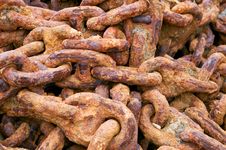 Rusty Chain Background Royalty Free Stock Image Rusty Chain Background Royalty Free Stock Image
