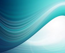 Blue Waves Royalty Free Stock Image