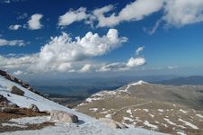 Mt. Evans Road Royalty Free Stock Photography Mt. Evans Road Royalty Free Stock Photography