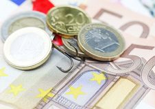 Hidden Euro Catch Stock Photos Hidden Euro Catch Stock Photos