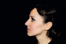 Young Beautiful Woman Royalty Free Stock Image Young Beautiful Woman Royalty Free Stock Image