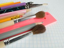 School Supplies Royalty Free Stock Images School Supplies Royalty Free Stock Images