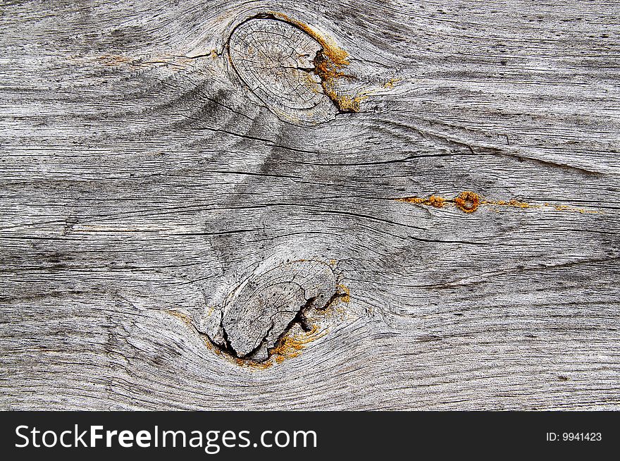 Abstract old brown cracked stump. Abstract old brown cracked stump.