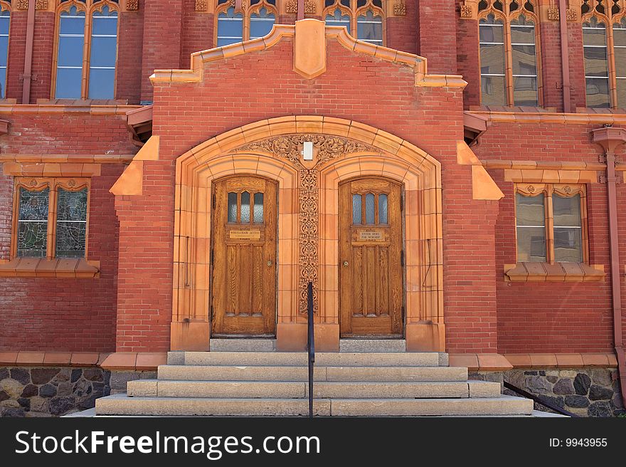 Entrance to building