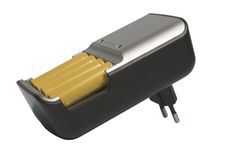 Battery Charger Royalty Free Stock Photography Battery Charger Royalty Free Stock Photography