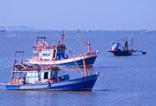 Fishing Boats In Thailand Royalty Free Stock Photos Fishing Boats In Thailand Royalty Free Stock Photos