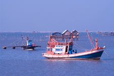 Fishing Boats In Thailand Stock Photo Fishing Boats In Thailand Stock Photo