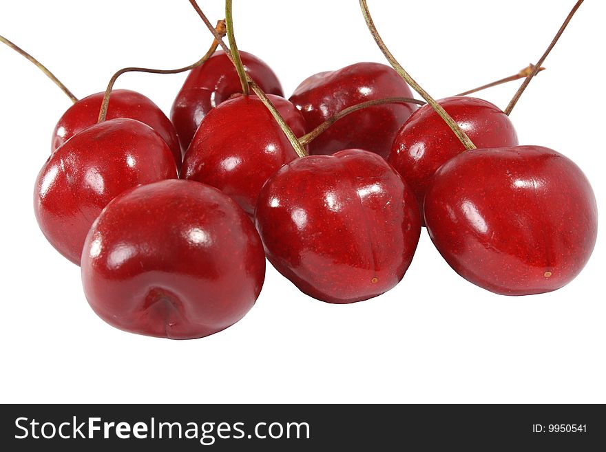 Fresh ripe berry it is isolated on a white background. Fresh ripe berry it is isolated on a white background