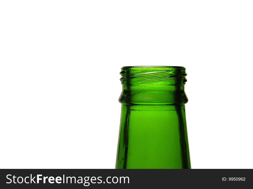Green Beer Bottle Neck