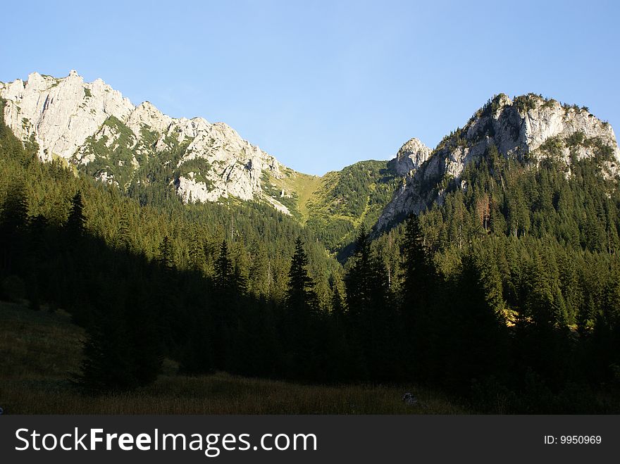 Polish Tatra Mountains in summer