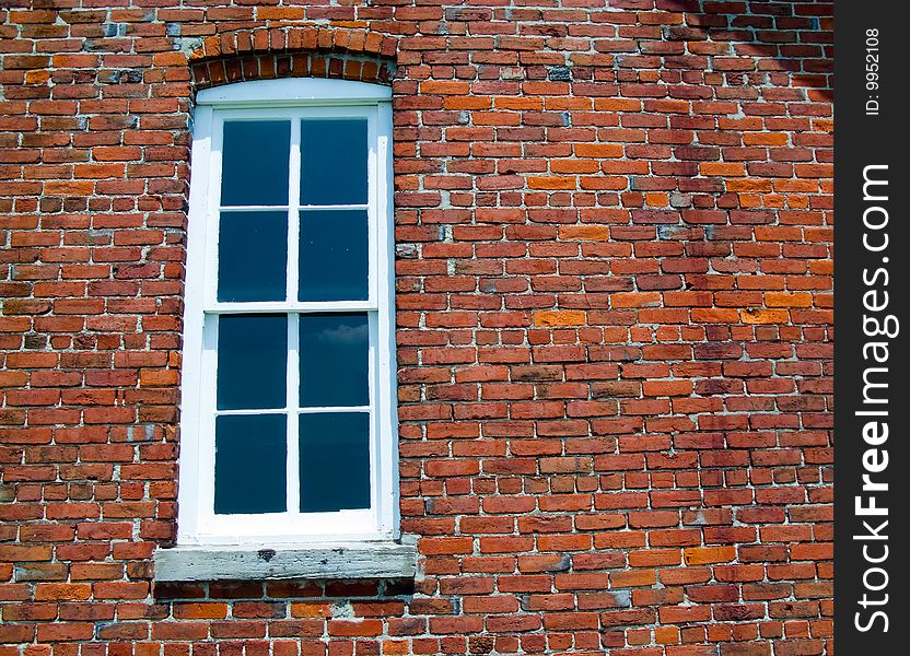 Window of old one room school