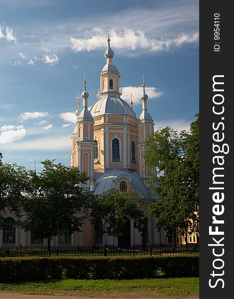Andrey Pervozvanny Cathedral at St. Petersburg, Russia