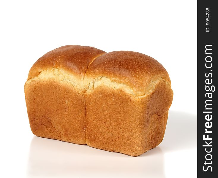 This is a loaf of bread made of wheat flour. This is a loaf of bread made of wheat flour
