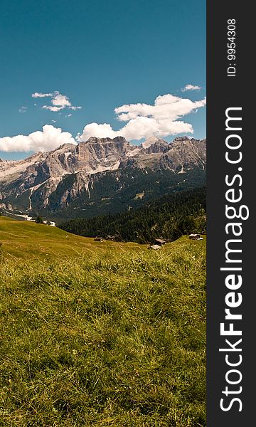 Beautiful shot in the Italian Alps. Beautiful shot in the Italian Alps.