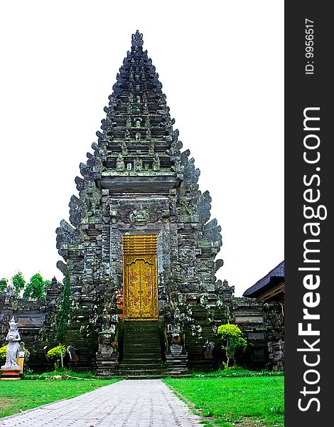 Buddhist temple on Bali island in Indonesia