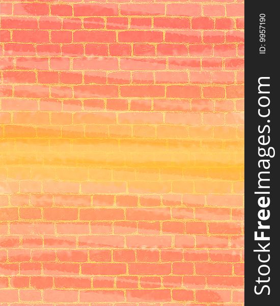 Texture of colored brick, used as background or backdrop. Texture of colored brick, used as background or backdrop