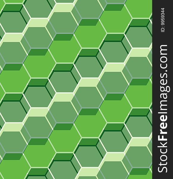 Seamless green tile vector pattern. Seamless green tile vector pattern
