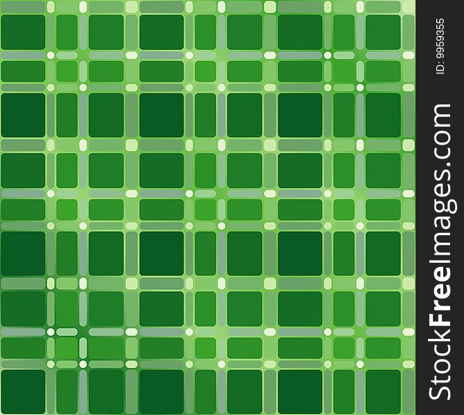 Seamless green tile vector pattern. Seamless green tile vector pattern