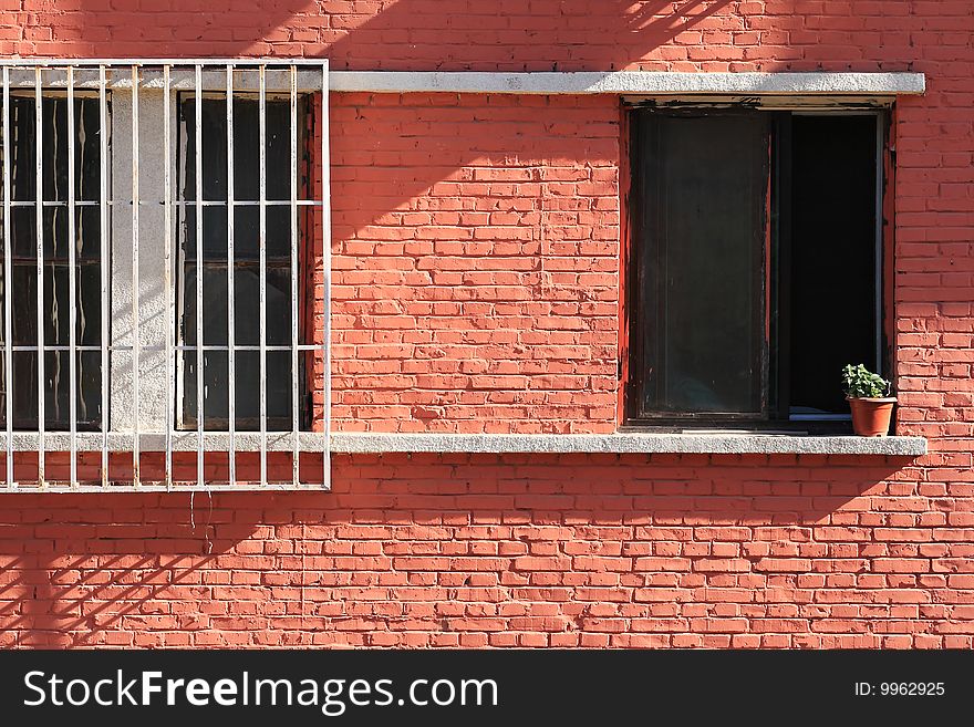 Windows and a old abiding place