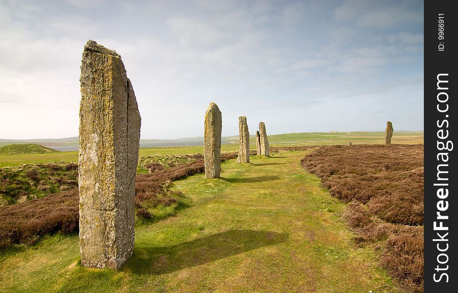 Ring of Brodgar ancient place