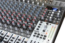Audio Mixing Board Stock Photo Audio Mixing Board Stock Photo