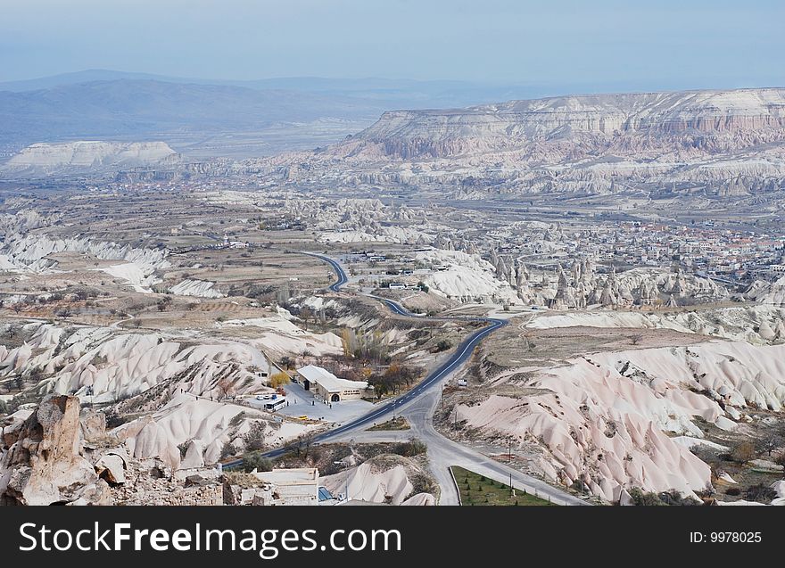 Cappadocia Landscape. Turkey