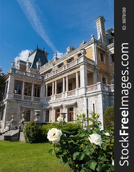 Massandra palace in Yalta Crimea