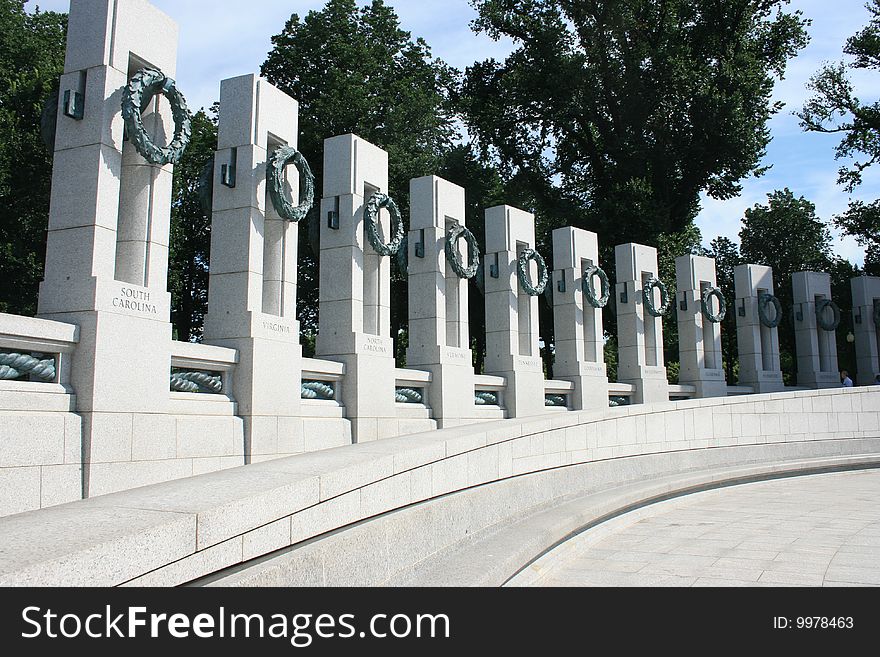 The National World War Two Memorial, Washington D.C.