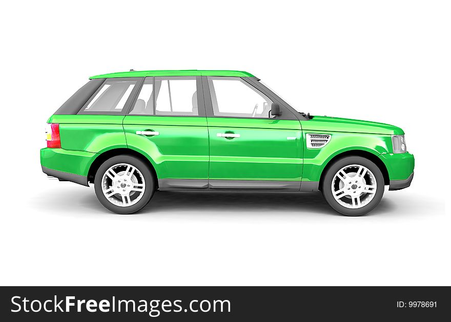 Illustration of a SUV on white background. For more colors and views of same car please check my portfolio. Illustration of a SUV on white background. For more colors and views of same car please check my portfolio.