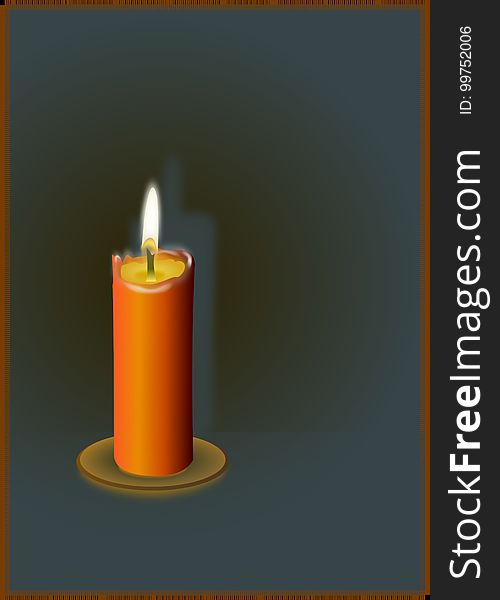 Candle, Wax, Lighting, Flameless Candle