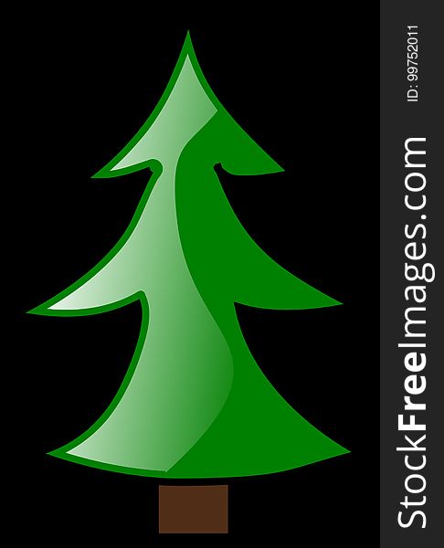 Christmas Tree, Green, Leaf, Tree