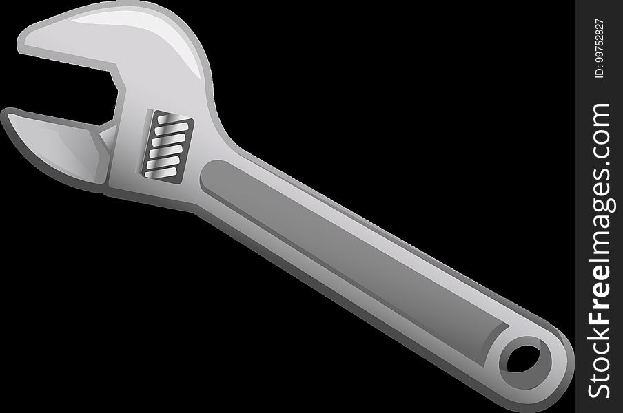 Adjustable Spanner, Wrench, Hardware, Product Design