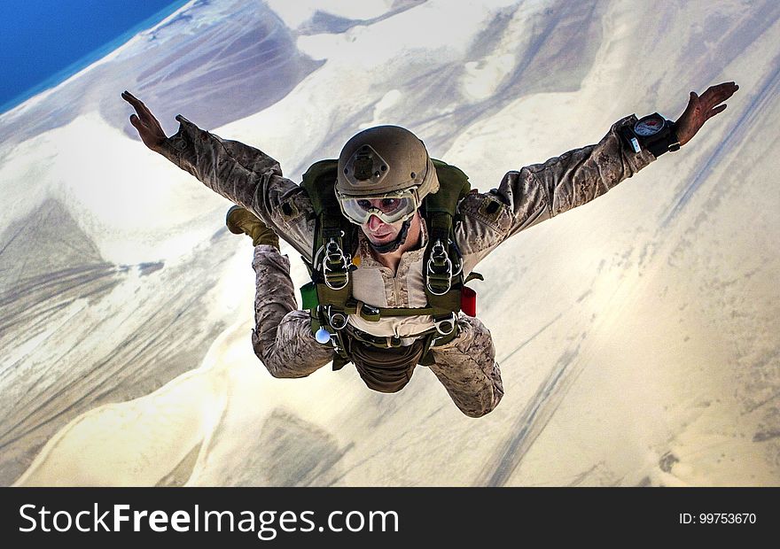 Parachuting, Extreme Sport, Air Sports, Mountaineer