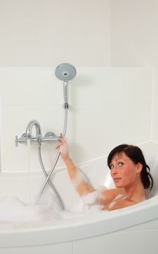 Shower Bath Royalty Free Stock Image Shower Bath Royalty Free Stock Image