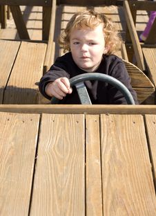 Playing Driver Stock Photography Playing Driver Stock Photography
