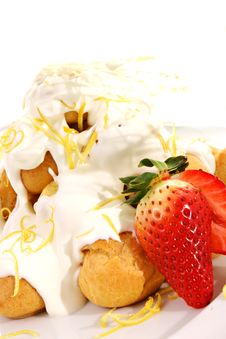 Cake With Strawberry Stock Photos Cake With Strawberry Stock Photos