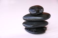 Black Stones Royalty Free Stock Image Black Stones Royalty Free Stock Image