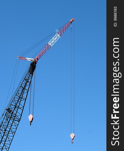 Crane in the harbour of la spezia