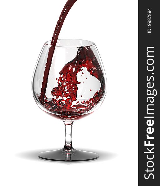 Red Wine In Glass