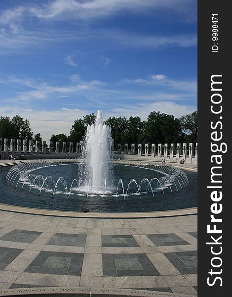 The National World War Two Memorial, Washington D.C.