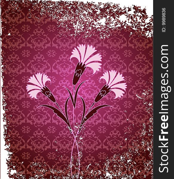 Abstract vintage design vector design. Abstract vintage design vector design