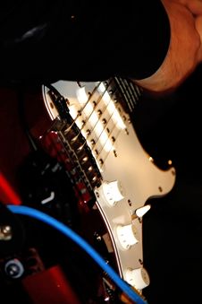 Guitar Player Stock Image