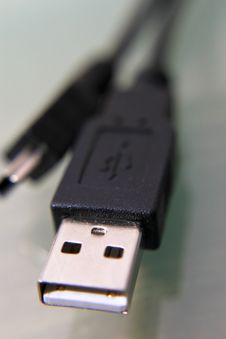 USB Cable Royalty Free Stock Photography