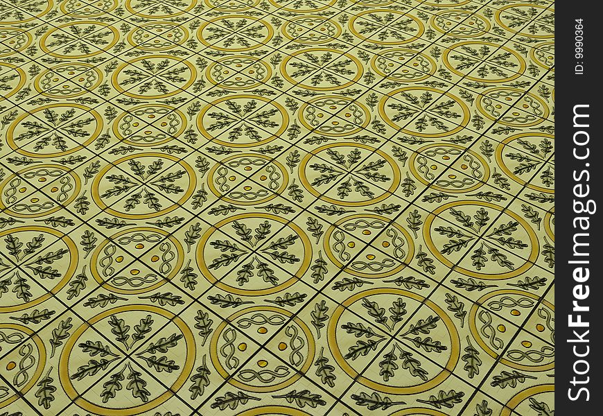 Floor Mosaic Background